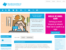 Tablet Screenshot of ikonderneemhet.nl